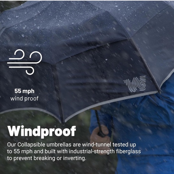 WEATHERMAN Umbrella Folds of Honor Patriotic - Picture 4 of 9